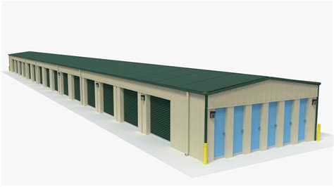 Storage Unit 3d Model Cgtrader