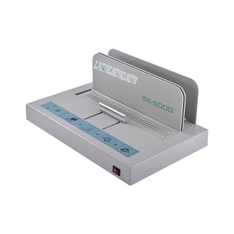 Hot Glue Binding Machine Desktop Perfect Paper Thermal Binder Electric Metal Book Maquina De