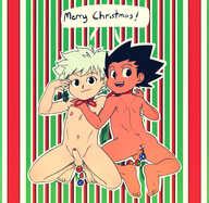 Post 2059131 AnonAnim Christmas Gon Freecs Hunter X Hunter Killua Zoldyck