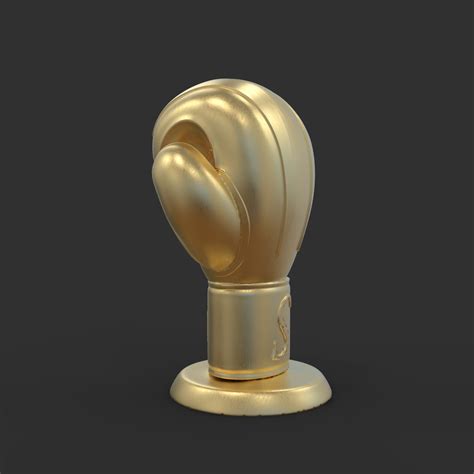 Fichier STL Trophée Gant de boxe Design pour imprimante 3D à