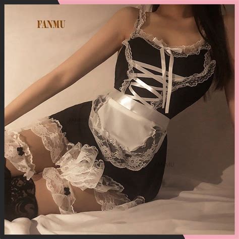 Jual Cod Set Lingerie Seksi Model Cosplay Maid Lingerie Sexy Cosplay Shopee Indonesia