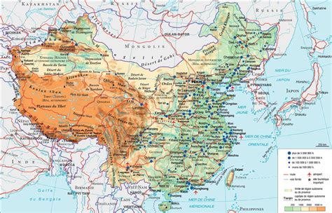 Carte De Chine Vacances Guide Voyage