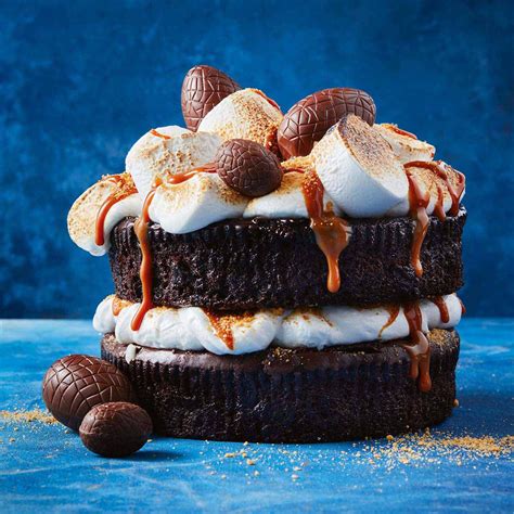 S’Mores Chocolate Mud Cake Hack Recipe | Woolworths