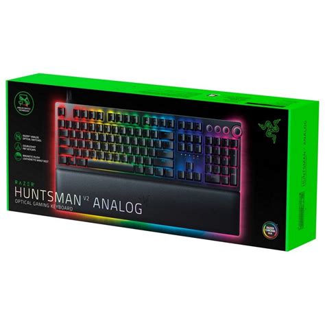 Razer Huntsman V Analog Teclado Gaming Rgb Switch Ptico Anal Gico