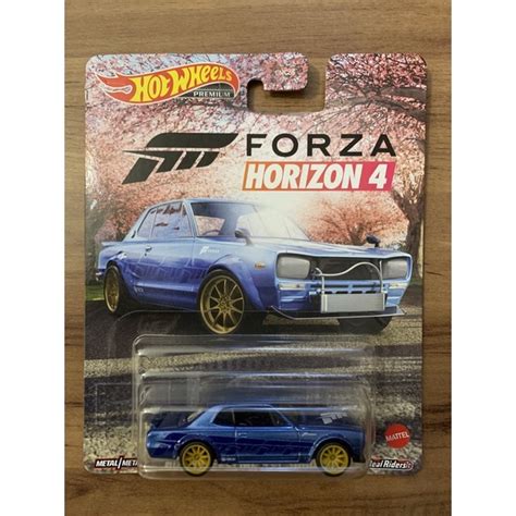 HOT WHEELS Premium Forza Horizon Nissan Skyline HT GTX Shopee Brasil