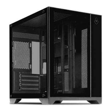 Gabinete Gamer Mancer CV100 Mid Tower Lateral De Vidro Preto MCR