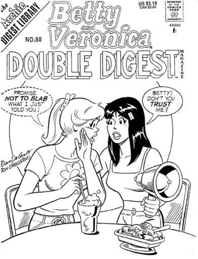 Coloring Page Archie Comic Publications Citygirlpideasarchie