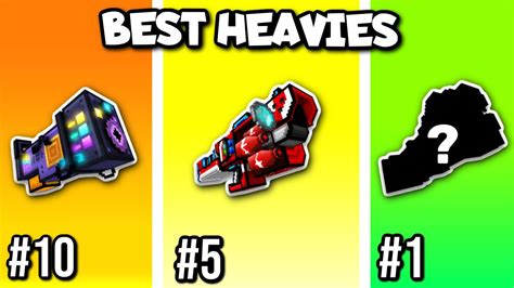 Top 20 HEAVY WEAPONS In Pixel Gun 3D Jan 2024 YouTube