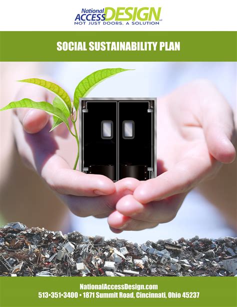 "Sustainability, ESG and Economic Impact | National Access Design"
