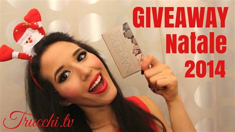 Giveaway Makeup Natale 2014 Urban Decay Naked Basics 2 Chiuso YouTube