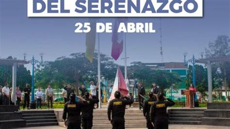 🚨 Día Del Serenazgo Municipal🚨 Noticias Municipalidad Distrital De