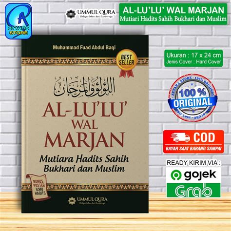 Jual Al Lulu Wal Marjan Mutiara Hadis Sahih Bukhari Muslim Muhammad