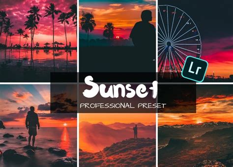 Ins Dng Lr Sunset Desktop Lightroom Presets