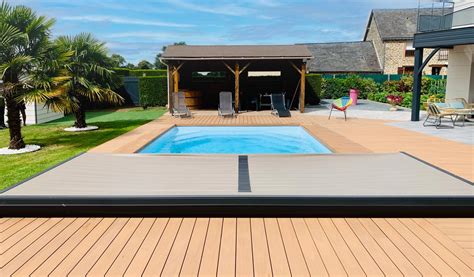 Couverture Piscine Terrasse Le Choix Du Design En Toute S Curit