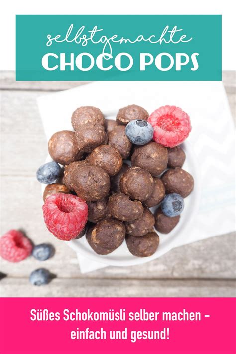 Choco Pops selbst gemacht Fit Glücklich Kinderessen Lebensmittel