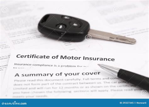 Motor Insurance Motor Insurance Certificate