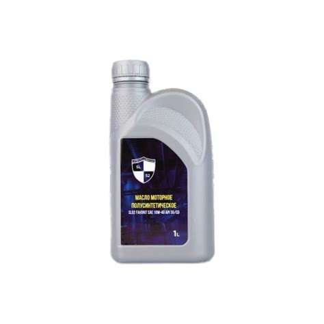 Моторное полусинтетическое масло SL52 FAVORIT SAE 10W-40 API SG/CD 1 л ...