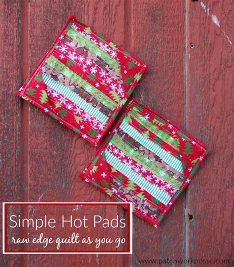 25 Quilted Hot Pads Patchwork Posse
