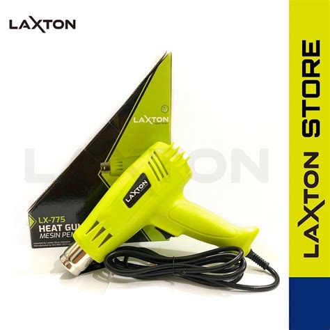 Jual LAXTON Mesin Hot Air Gun Heat Alat Pemanas Stiker LX775 MURAH LARIS Shopee Indonesia