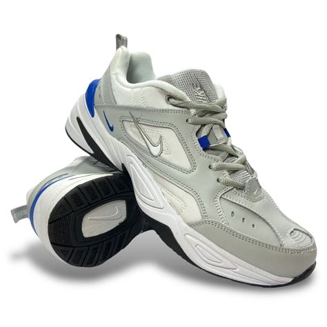 Кроссовки Мужские Кожаные Nike Air Monarch IV Белые Весенние Деми Сезон ...