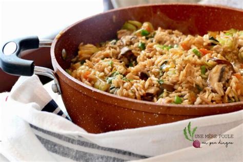 Riz Frit Au Poulet Et Aux Légumes Une MÈre Poule Un Peu Dingue