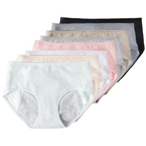 Teen Girls Period Underwear Menstrual Period Panties Leak Proof Soft