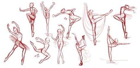 Ballet Poses By LadyOrchiid On DeviantART Ballet Drawings Sketches