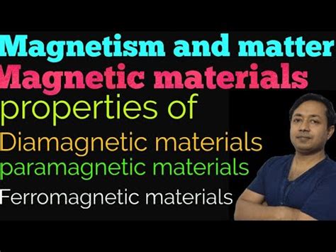 12#magnetic material#dia, para, ferromagnetic material and properties#for 12th, NEET, IIT-JEE#MG ...