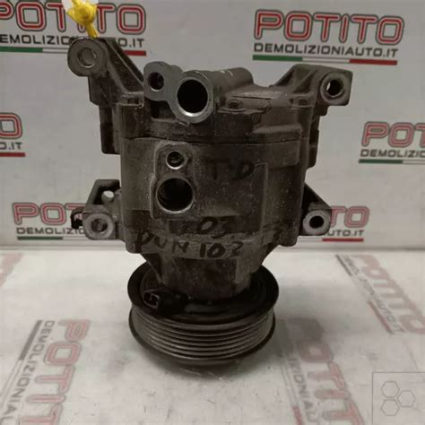 52060460 COMPRESSORE A C Per FIAT PANDA VAN 33 1 3 MJT S S 4 Posti