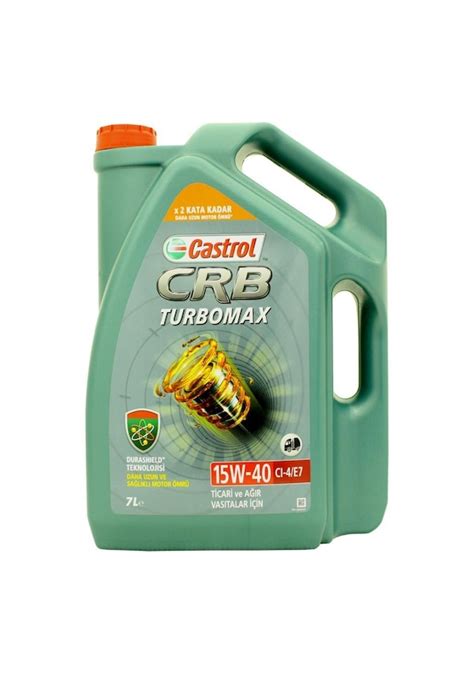 Castrol Crb Turbomax W Ci E Motor Ya X L L Fiyatlar Ve