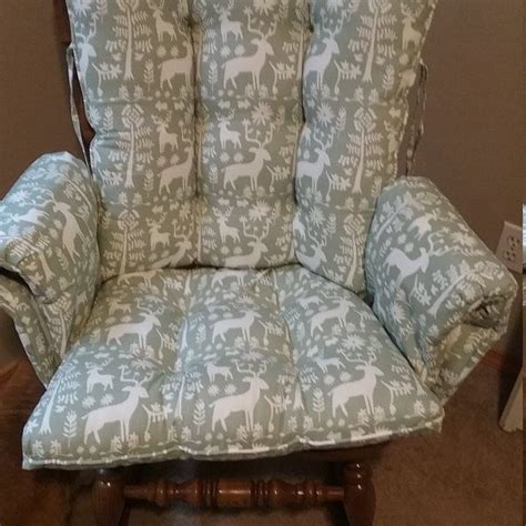 Glider Cushionsrocker Cushions Rocking Chair Cushions Etsy Glider Cushions Rocking Chair