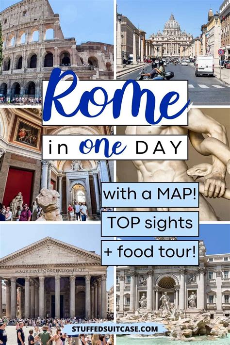 Maps Of Rome Showing Attractions