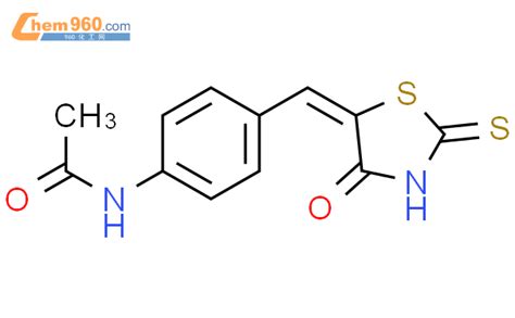 73855 55 7 N 4 E 4 Oxo 2 Thioxo 1 3 Thiazolidin 5 Ylidene Methyl