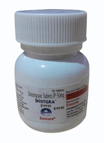 Instgra Mg Dolutegravir Tablets At Rs Bottle