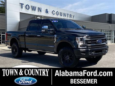 Pre Owned 2021 Ford F 350 Platinum 4 Door Crew Cab Pickup In Pell City 231065ta Town