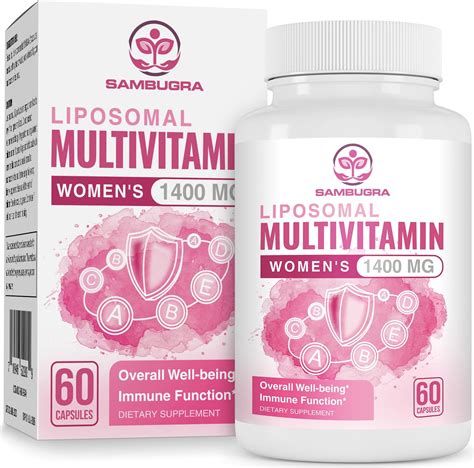 Amazon Liposomal Multivitamin For Women Mg Womens Daily