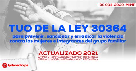 Tuo De La Ley Para Prevenir Sancionar Y Erradicar La Violencia