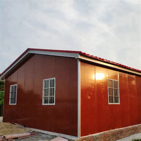 Cheap Prefab A Frame House Kits Portable Steel Prefabricated Log Cabin ...