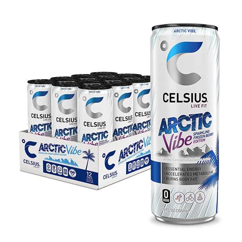 Celsius Essential Energy Drink Bebida Energ Tica Esencial De Onzas