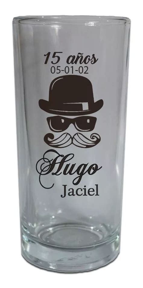 100 Vasos Cuberos Personalizados Boda Xv Anos Bautizo Mebuscar México