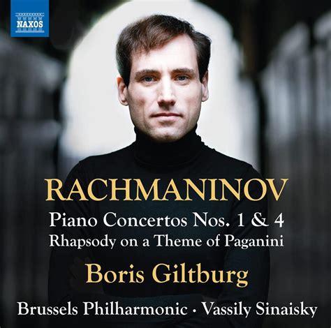 Rachmaninov Piano Concertos Nos 1 And 4 Rhapsody On A Theme Of