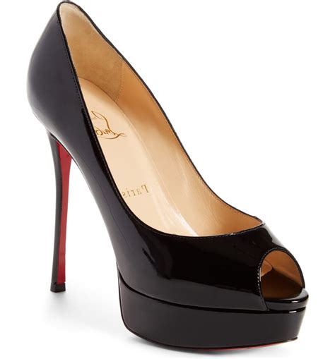 Christian Louboutin Fetish Peep Toe Platform Pump Women Nordstrom