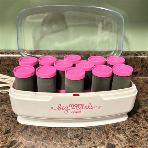 Conair Hair Conair More Big Curls Hairsetter 2 Hot Rollers Curlers Pageant Beauty Tested