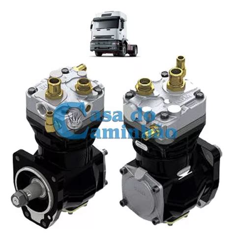 Compressor De Ar Iveco Eurotech Eurotrakker Motor Cursor