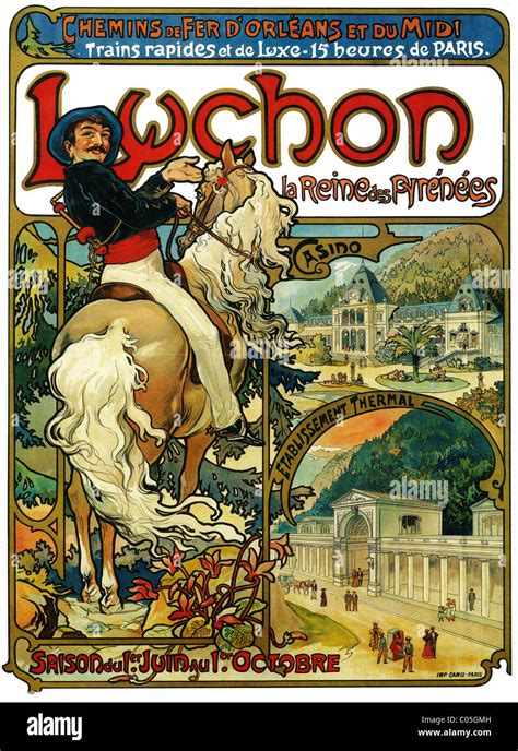 Alphonse Mucha Alfons Maria Luchon Affiche