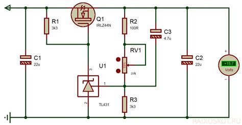 Регулируемый стабилизатор на MOSFET - Песочница (Q&A) - Форум по ...