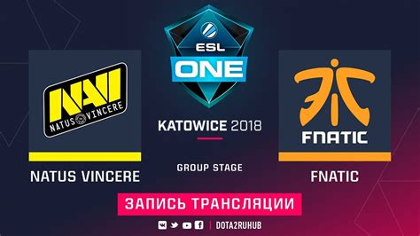 Natus Vincere Vs Fnatic Esl One Katowice Jam Maelstorm Youtube