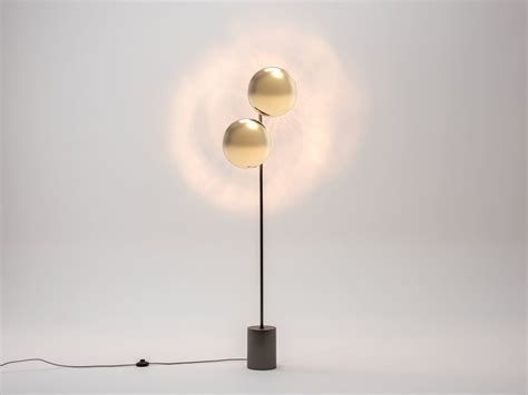 Ellipse Floor Lamp Silver On Silver Floor Lamp Lamp Floor Lamp