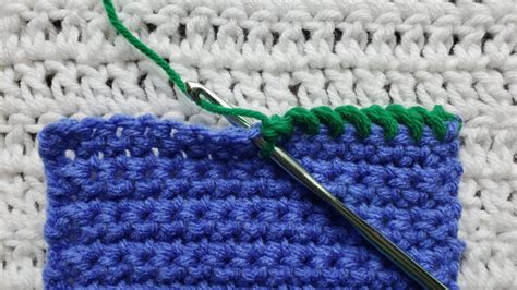 Photo Tutorial How To Crochet Twisted Single Crochet Stitch