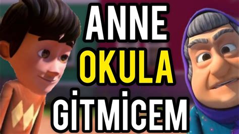 Anne Okula Gitmicem Rafadan Tayfa Mert Alfa101Saplar YouTube